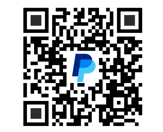 PayPal QR code for donating to Krafty Kids